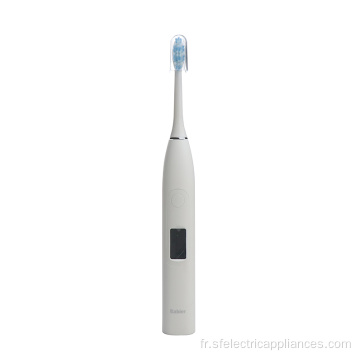 Étui de voyage pour brosse à dents électrique étanche IPX7 couleur blanche